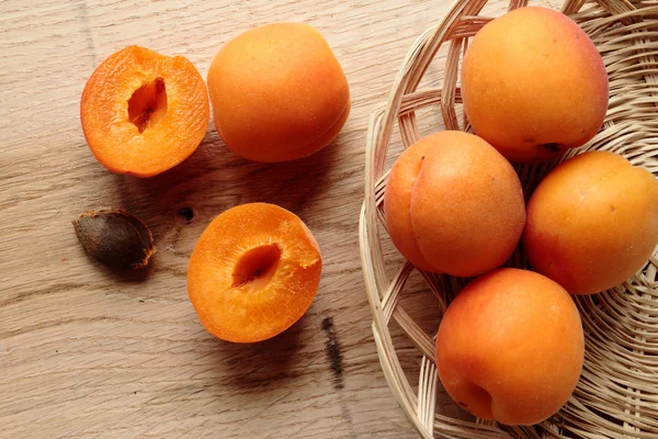 Aprikossoppa frukt — Stockfoto