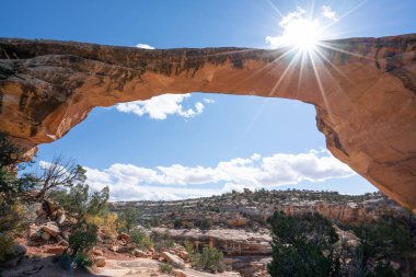 owachomo bridge içinde doğal köprü Ulusal Anıt Utah