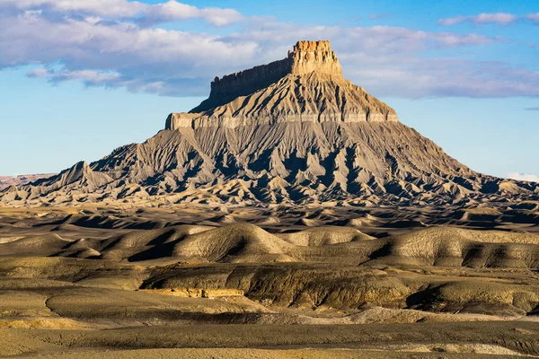 Factory Butte Caineville Badlands Utah — Stock Photo, Image