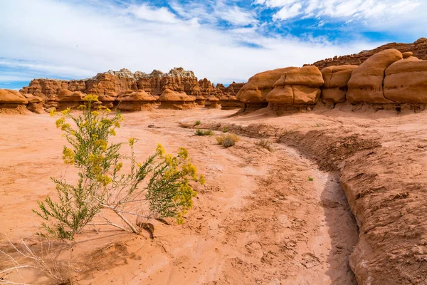 Increíbles Formaciones Rocas Hoodoo Goblin Valley State Park Utah — Foto de Stock