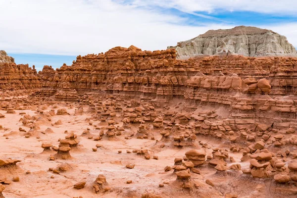 Increíbles Formaciones Rocas Hoodoo Goblin Valley State Park Utah — Foto de Stock