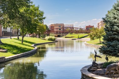 Pueblo Riverwalk along the Arkansas River in Pueblo, Colorado is an excellent example of urban revitalization.