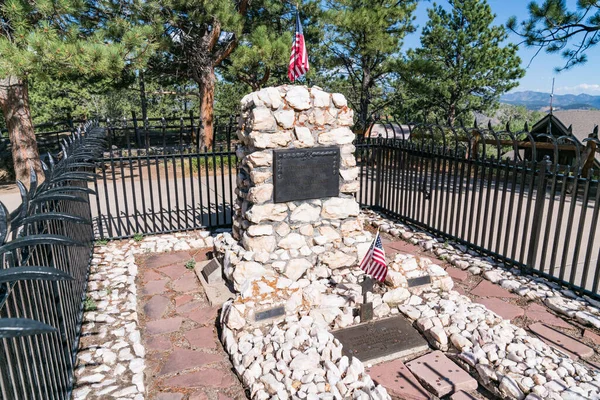 Golden Colorado August 2022 Gravesite Soldier Buffalo Hunter Wild West — Stok fotoğraf