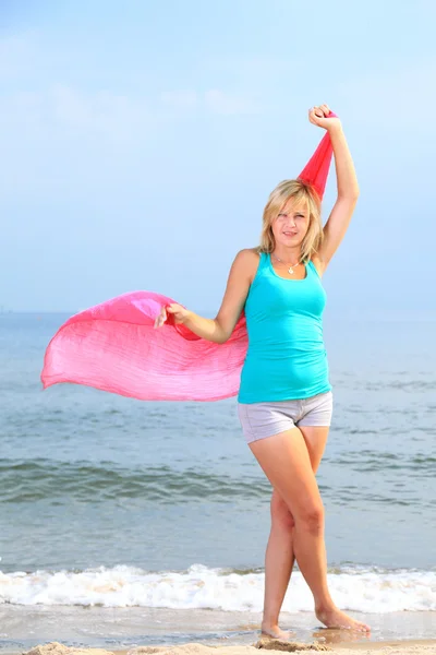 Vücut kadın yaz eğlence kavramı — Stok fotoğraf