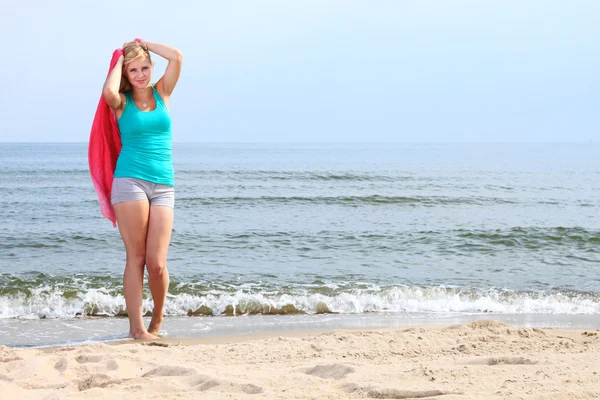 Corpo mulher verão divertido conceito — Fotografia de Stock