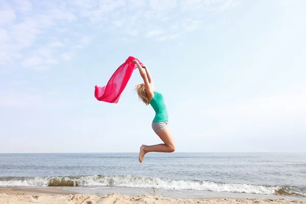 Body woman summertime fun concept — Stock Photo, Image