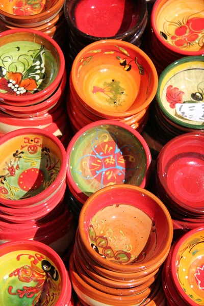 Poterie provençale colorée — Photo