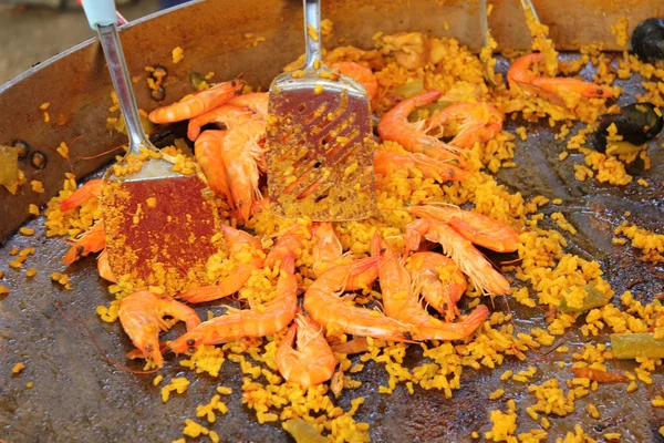 Paella — Stock Photo, Image