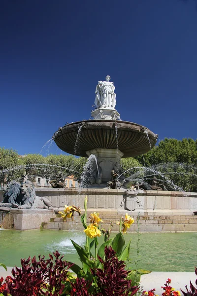 Fontän i Aix-en-Provence — Stockfoto