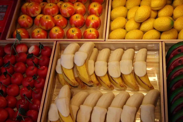 Marzipan fruits — Stock Photo, Image