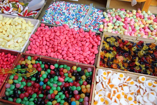 Bunte Bonbons — Stockfoto