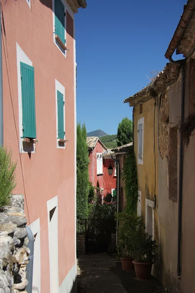 Straat in de provence — Stockfoto