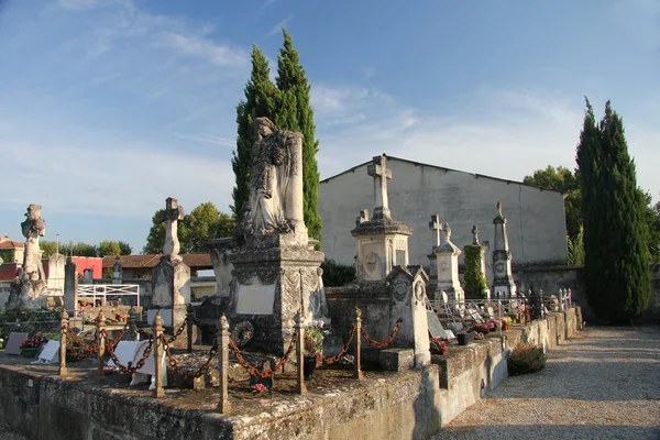 Friedhof in Frankreich — Stockfoto