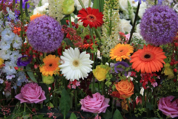 Multicolored floral arrangement — Stok fotoğraf