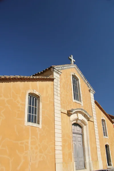 Kirche von Saint-Michel, Roussillon — Stockfoto