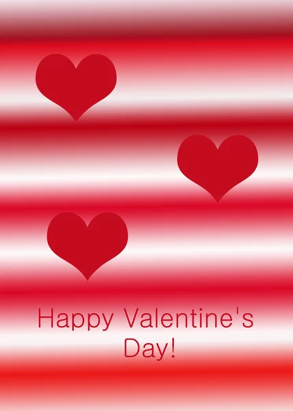 Red hearts Valentine — Stock Photo, Image