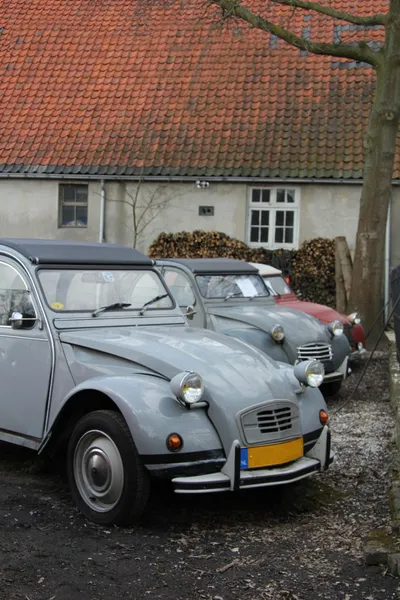 Vintage carros franceses — Fotografia de Stock