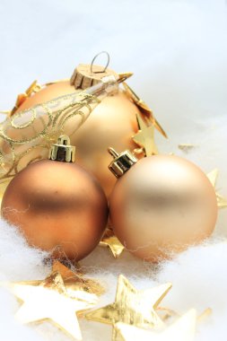 Altın christmas dekorasyon