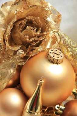 Altın christmas dekorasyon