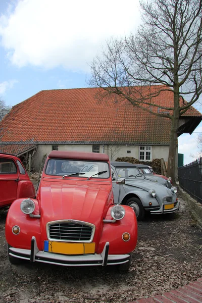 Vintage carros franceses — Fotografia de Stock