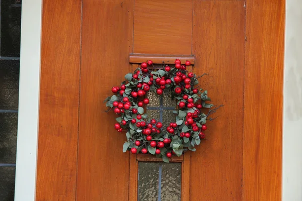 Wreath with berries — Stock Photo, Image