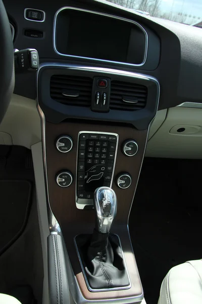 Modern car interior — Stock Photo, Image