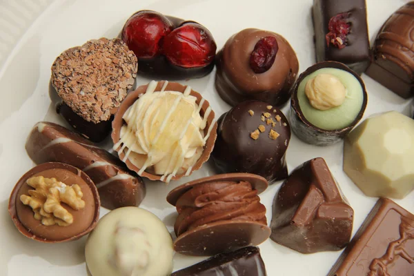 Deliciosos chocolates — Foto de Stock