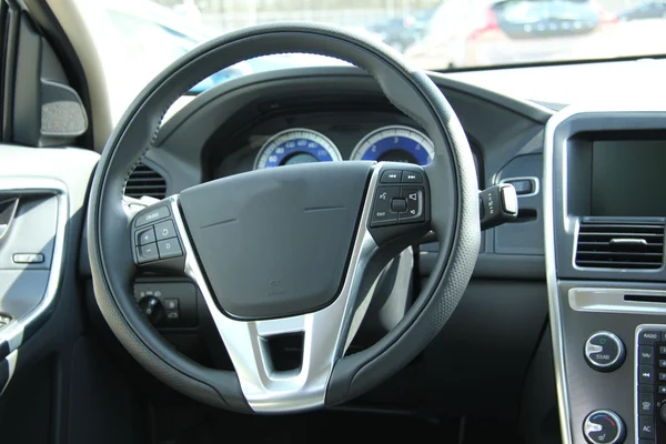 Modern car interior — Stock Photo, Image