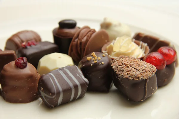 Luxury Belgium Chocolates — Stock Photo, Image