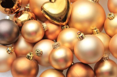 Altın christmas dekorasyon