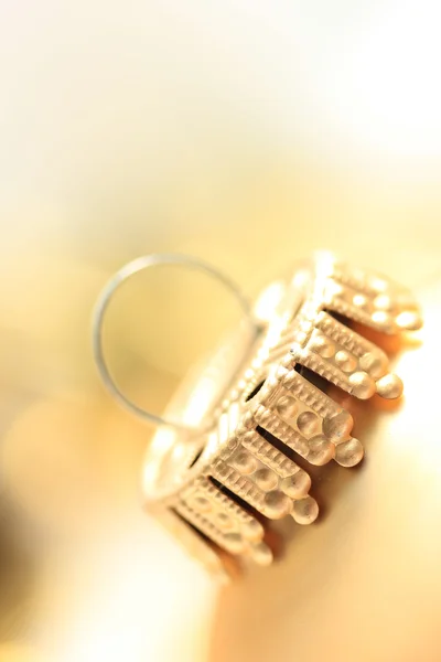 Christmas ornament in extreme close up — Stock Photo, Image