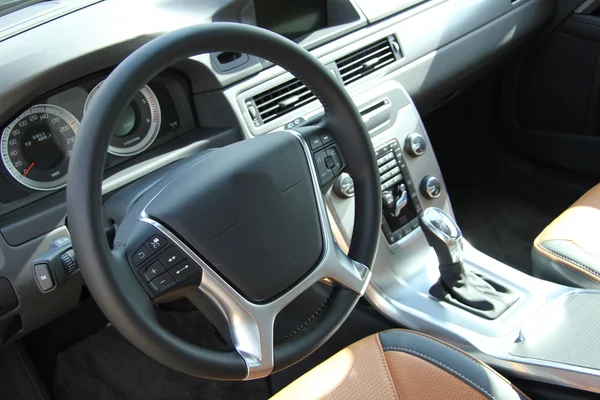 Interior moderno do carro — Fotografia de Stock