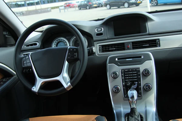 Moderne auto-interieur — Stockfoto