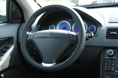 modern otomobil iç