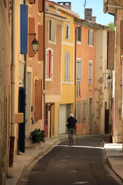 Straat in de provence — Stockfoto