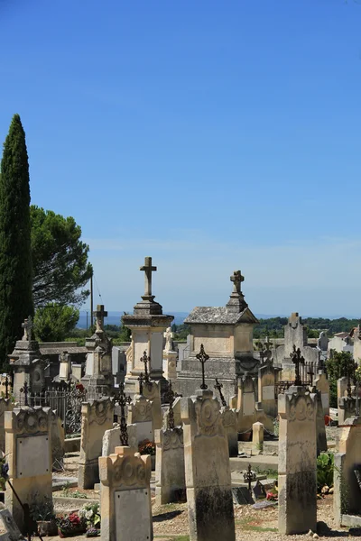 Starý hřbitov v provence — Stock fotografie