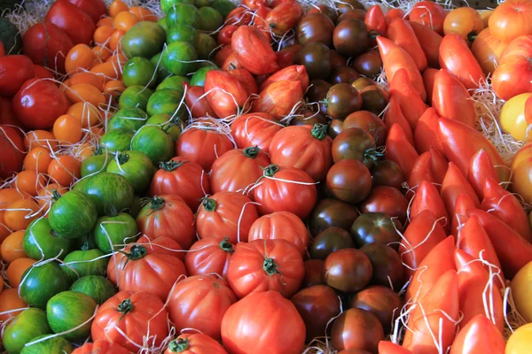Tomaten in een Provençaalse markt — Stockfoto