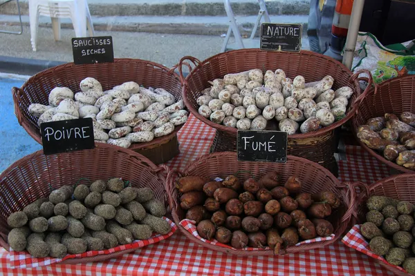 Embutidos franceses — Foto de Stock