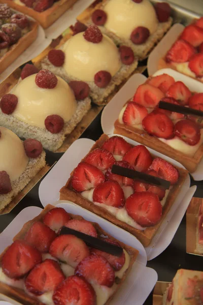 Pastelería de frutas de lujo —  Fotos de Stock