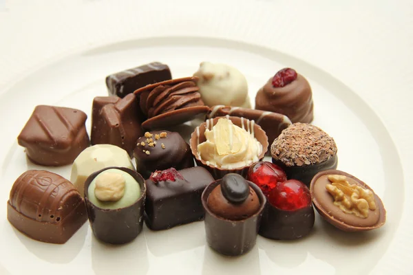 Delicious Chocolates — Stock Photo, Image