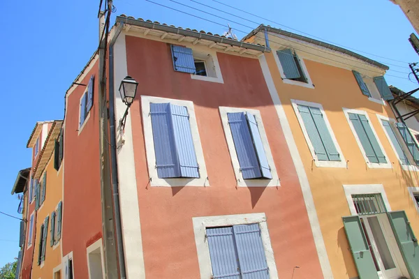 Provence renkli evleri — Stok fotoğraf