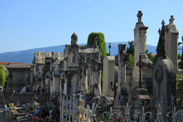 Vecchio cimitero della Provenza — Foto Stock