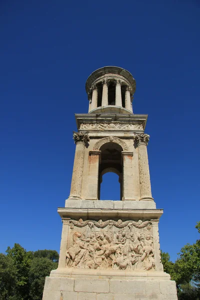 Mausoleum der julii, heilige remy de provence — Stockfoto