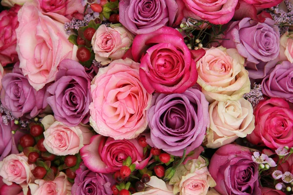 Flores de casamento pastel — Fotografia de Stock