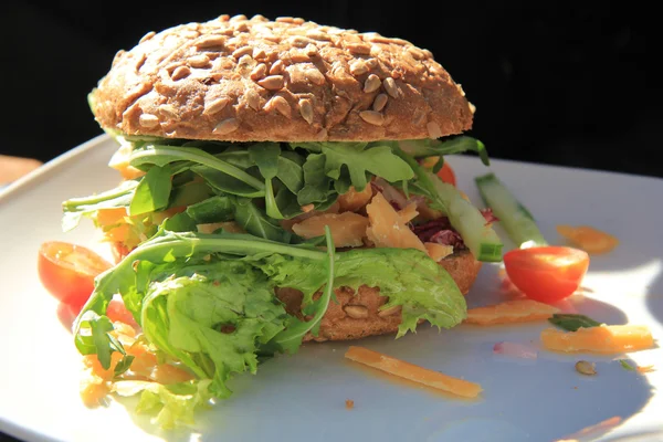 Altes Käse-Sandwich — Stockfoto