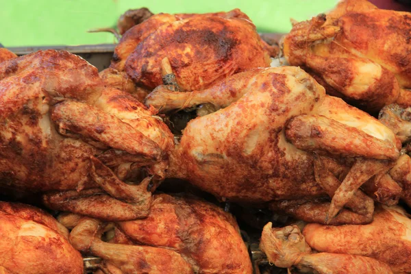 Chicken on the grill — Stock Photo, Image