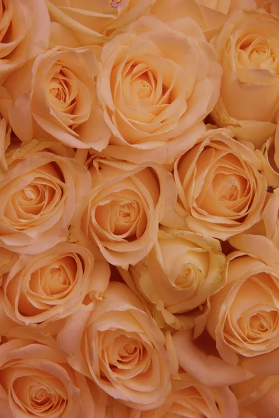 Orange rose arrangement nuptial — Photo