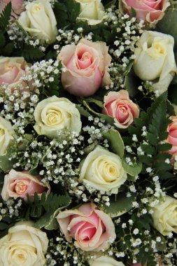 pembe ve beyaz düğün düzenleme