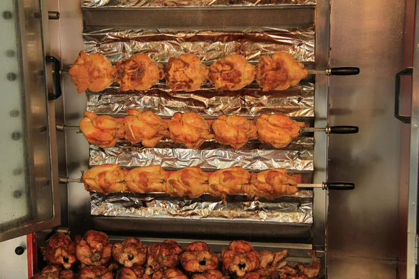 Chicken on the grill — Stock Photo, Image