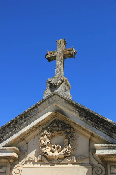 Ossuary detalj i södra Frankrike — Stockfoto